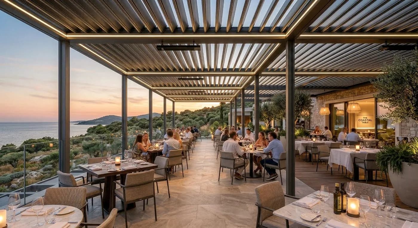 Luxa 700 Bioklimatische Pergola