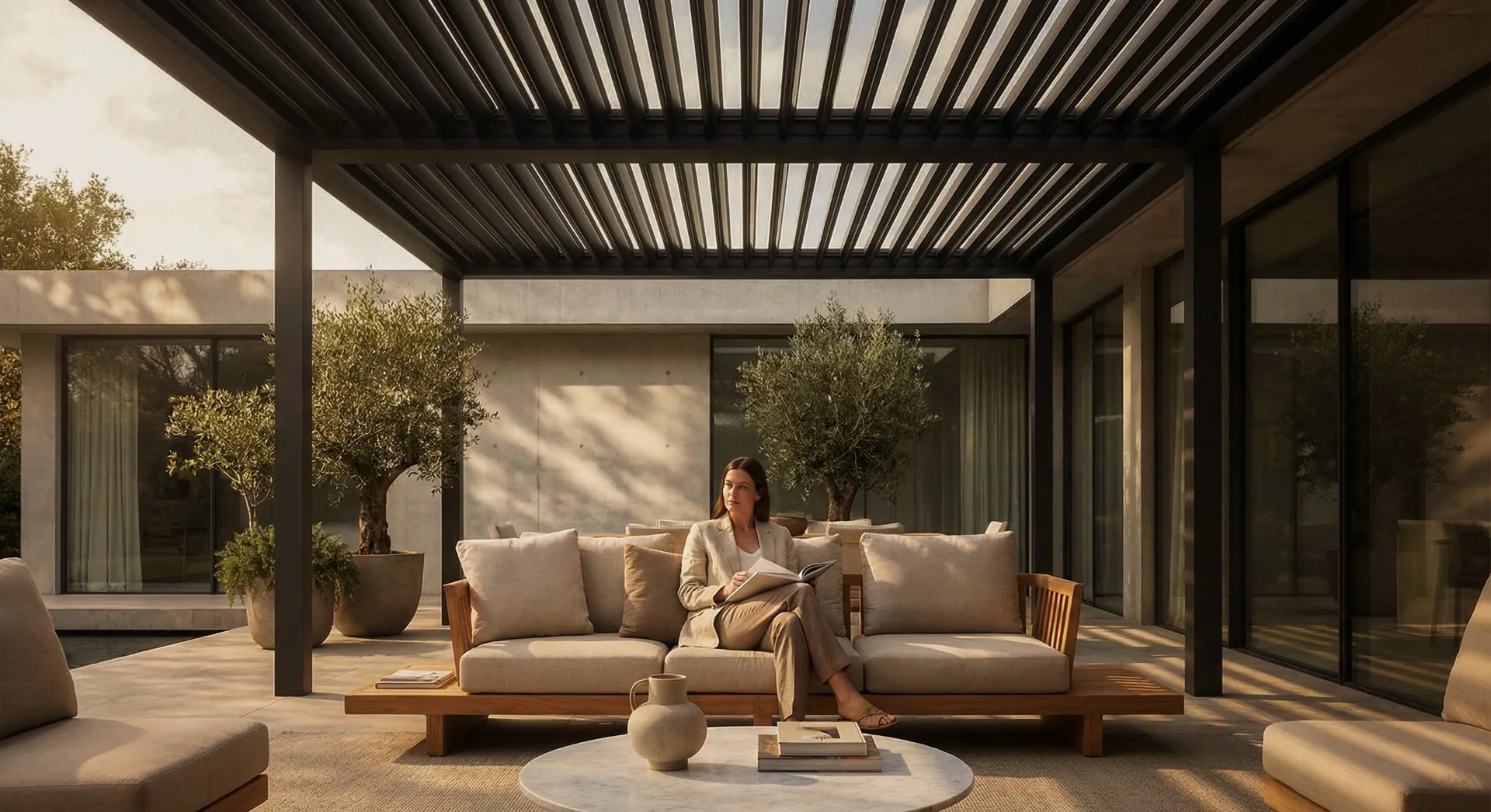 Luxa 500 Motorisierte Pergola