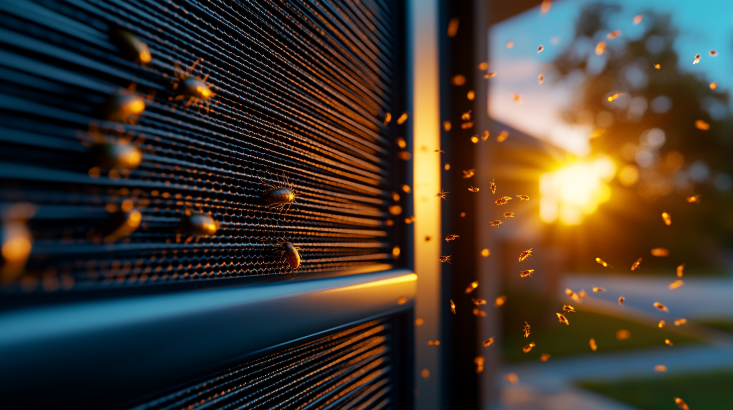 LuxaScreen Insektenschutz Detail