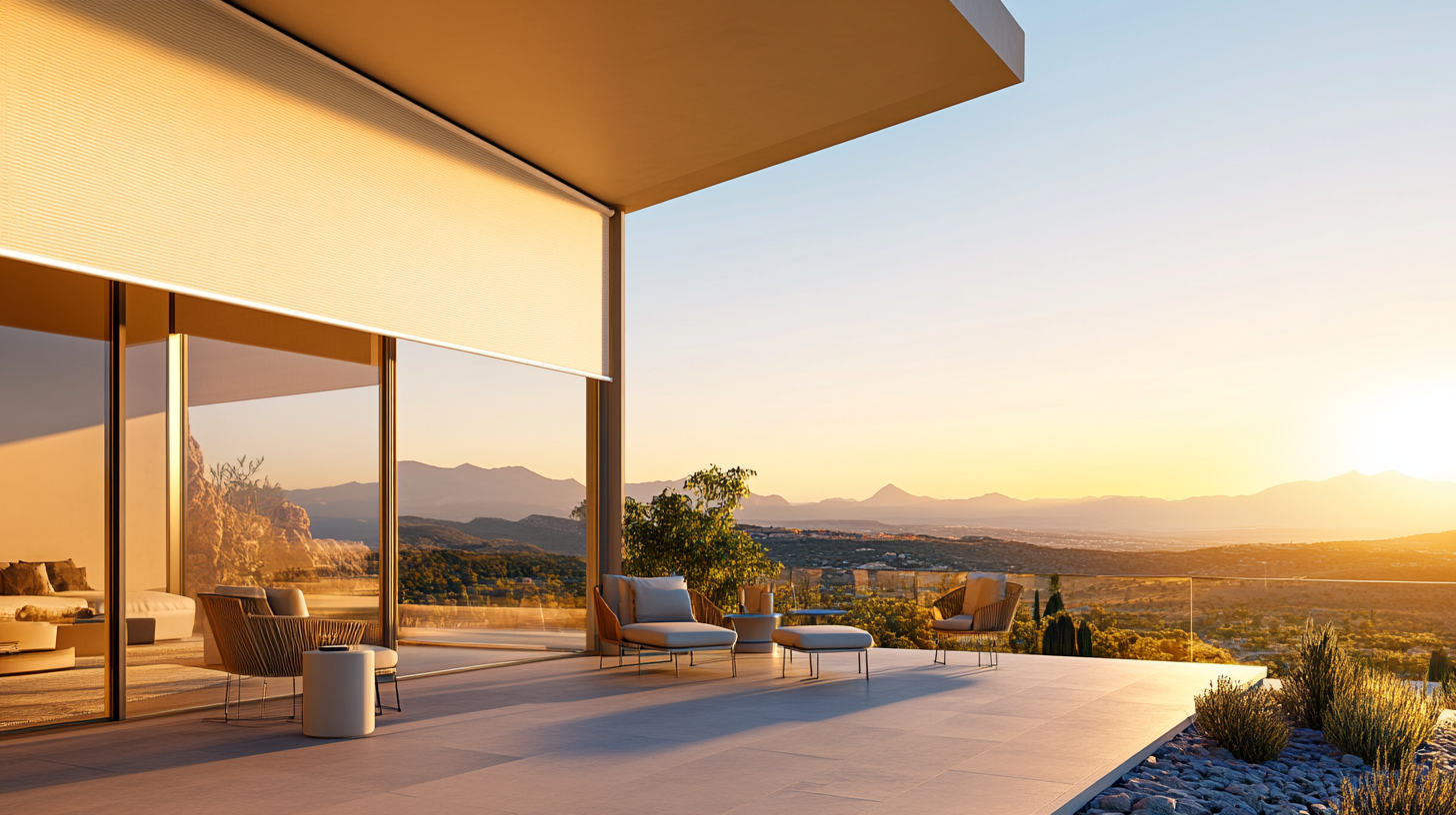 Luxa100 Zip Screen Detailansicht